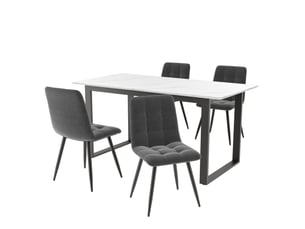 Ensemble table rectangulaire 4 chaise(s) <strong>OKWISH</strong> <strong></strong>