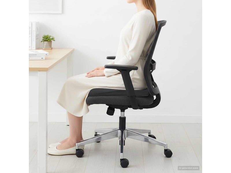  Coussin d'assise, coussin pour chaisecanapé noir 39 x 38 x 8,5 cm mousse pu cf51370  - Conforama C
