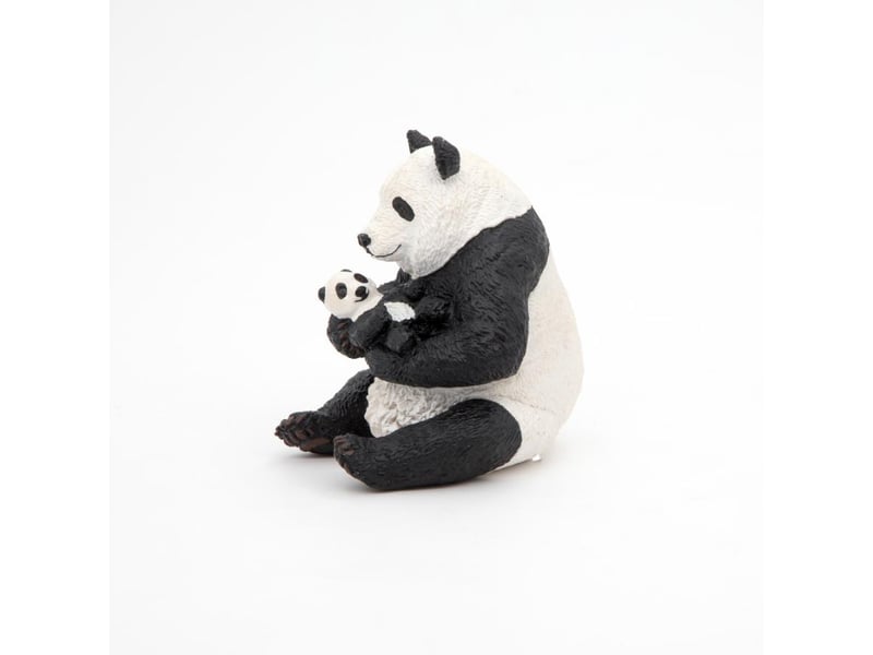  Panda assis et son bébé papo figurine 50196 - Conforama C