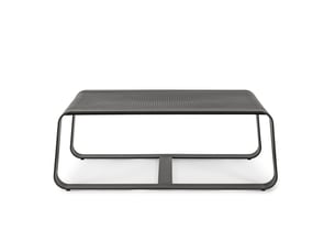 Table basse de jardin rectangulaire en métal l105 - etretat