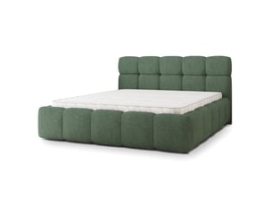 Lit coffre 180x200 cm <strong>MASSENO</strong>  <strong></strong> coloris vert