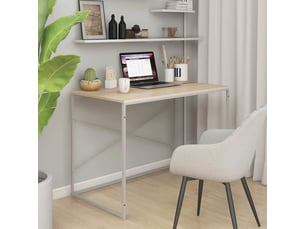 Bureau gaming 110 cm coloris bicolore