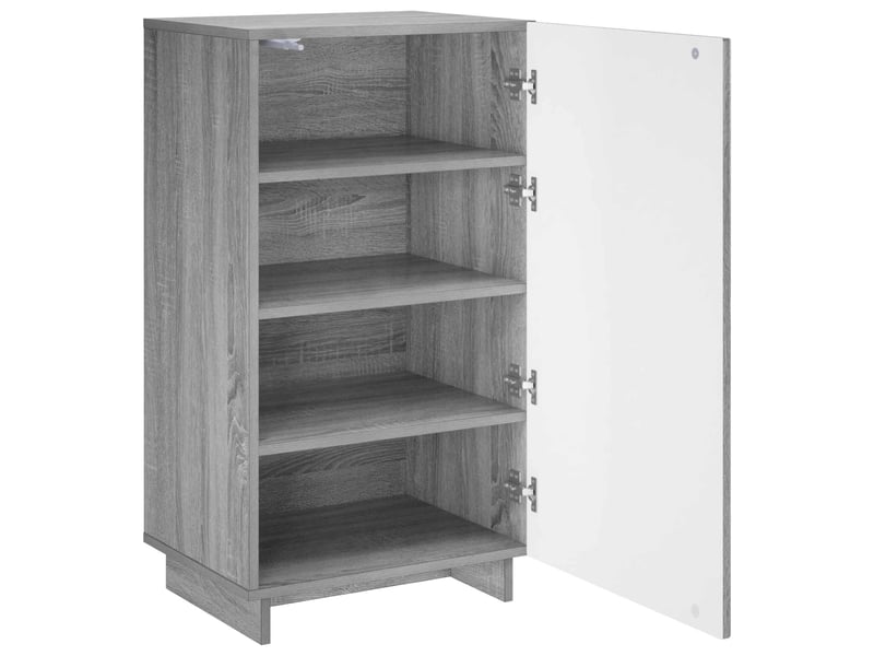  Meuble à chaussures, armoire à chaussures 48x38x87,5 cm bois d'ingénierie shl9706  - Conforama C