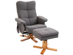 Fauteuil fixe  <strong>PANGIVO</strong> Polyester gris