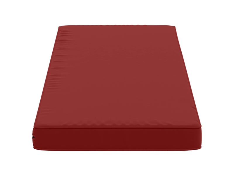 Lot de 2 coussins de banc, coussins d'assise vught 100 % polyester bordeaux cf57921 - Conforama D
