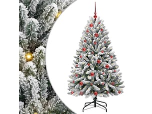 Sapin de noël - arbre de noël artificiel 150 cm 150 led blanc chaud