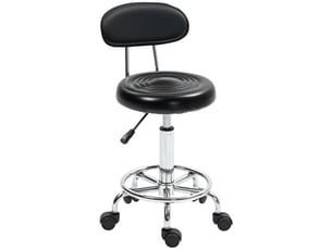Tabouret de bureau <strong>MEULVA</strong> <strong></strong> avec assise réglable en hauteur