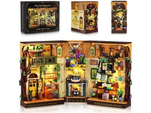 Jeu de construction livre magique a led 930 pieces abs avec eclairage integre