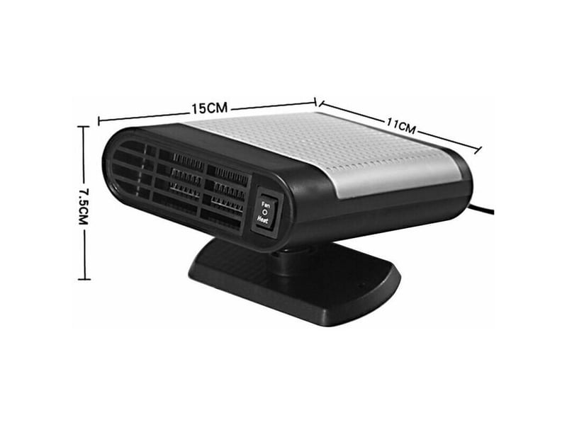  12v 150w panneau solaire chauffage portable chauffage électrique refroidissement 2 en 1 ventilateur pare-brise désembuage conduite dégivrage puri, multicolore DAE-002833-C - Conforama D