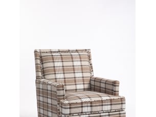 Pouf / repose pied WISHDOR marron