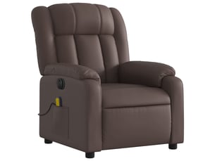 Fauteuil fixe  <strong>DECOSHOP 26</strong> Simili marron