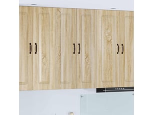 Meuble mural de cuisine | armoire de cuisine chêne sonoma 60x31x100cm shl159