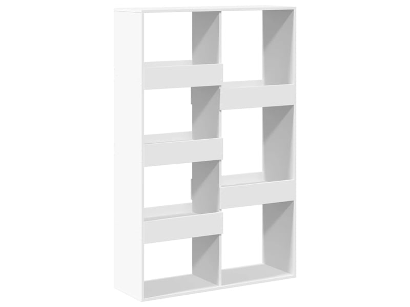  Bibliothèque, armoire à livres blanc 100x33x155,5 cm bois d'ingénierie  - Conforama A