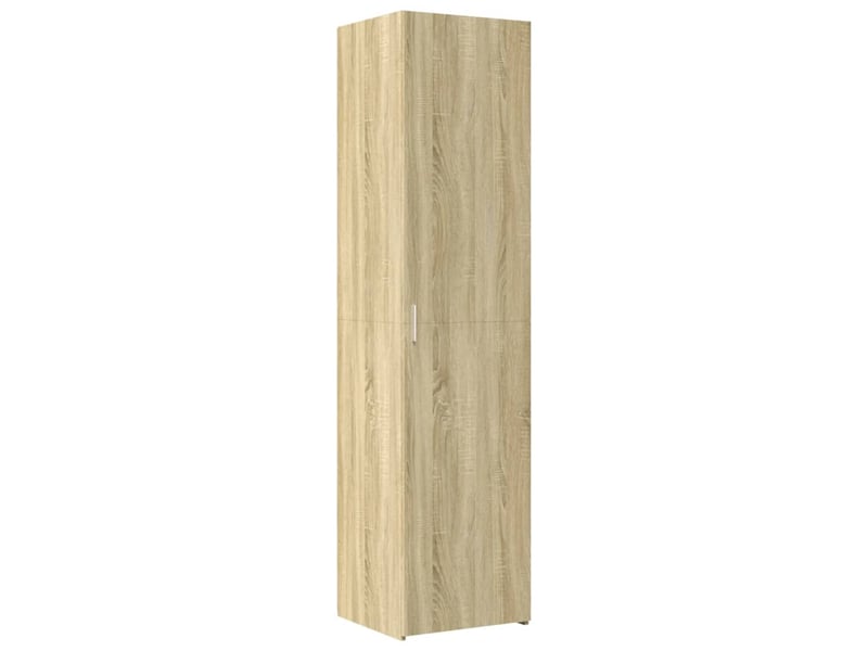  Buffet haut, buffet de rangement chêne sonoma 50x42,5x185 cm bois d'ingénierie  - Conforama A