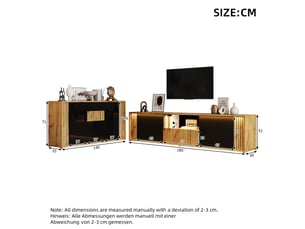 Meuble tv coloris bicolore  <strong></strong>  <strong></strong>