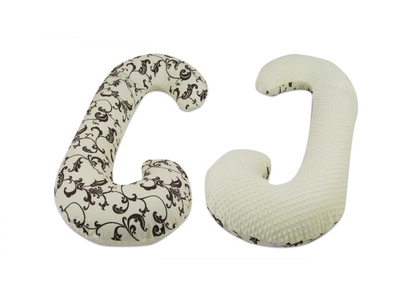  Coussin prepost natal usages multiples dessin floral clair  crème 4220232.10 - Conforama A