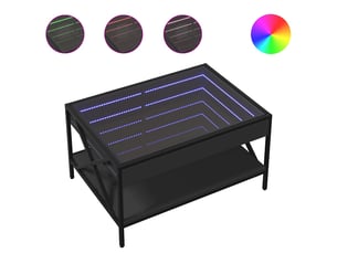 Table basse rectangulaire coloris noir  