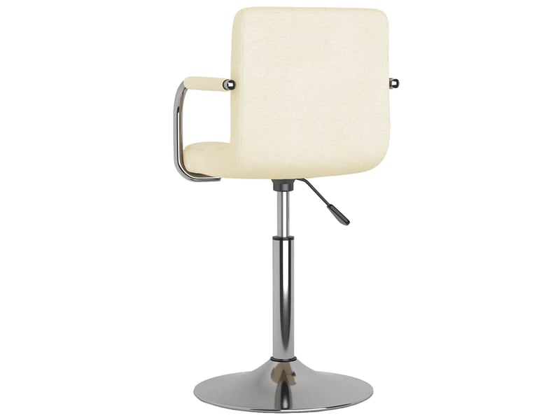  Tabouret de bar, chaise de bar crème tissu shl53559  - Conforama E