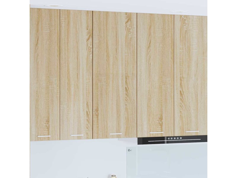 Meuble de rangement cuisine, armoire suspendue chêne sonoma 40x31x100cm shl8201 - Conforama B
