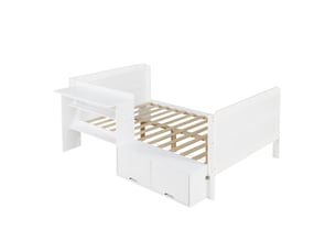 Lit combiné 120x200 cm <strong>SWEIKO</strong> <strong></strong> coloris blanc