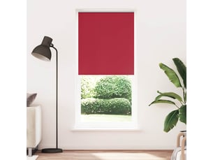 Store enrouleur occultant, store à rouleau 124,4 x 230 cm, largeur du tissu 120 cm, rouge cf45426