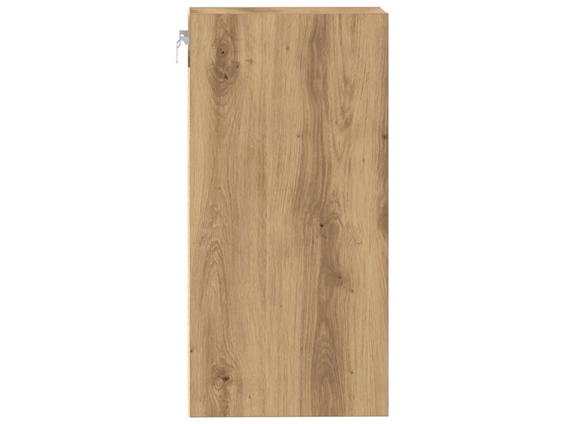 Meuble de rangement, armoire suspendue chêne artisanal 30x29,5x60cm bois d'ingénierie - Conforama E