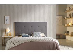 Tete de lit A fixer au mur largeur 110 cm B12918 8435720011104 gris
