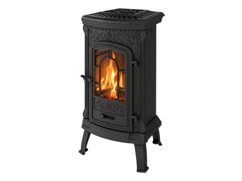  Poêle à bois nordflam - berg 8 kw - noir  - Conforama A