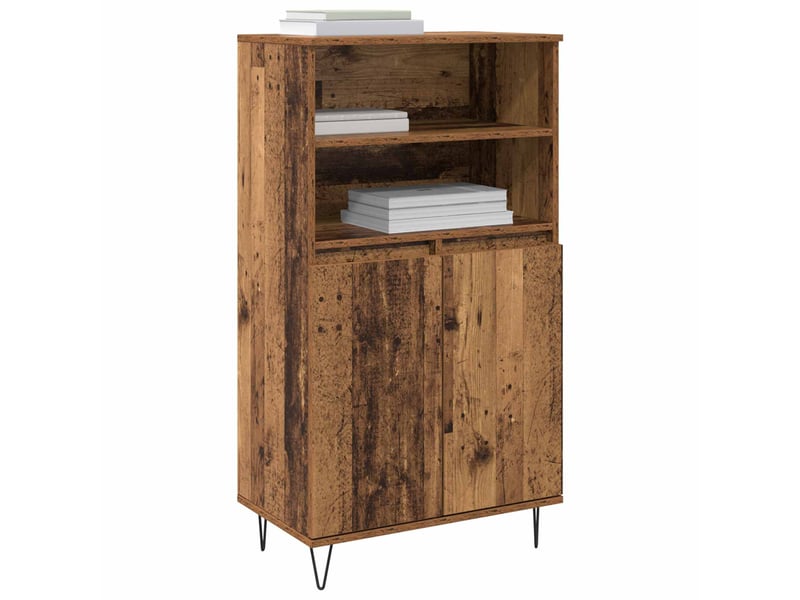  Buffet - haut armoire marron 60 x 36 x 110 cm bois d'ingénierie  - Conforama C