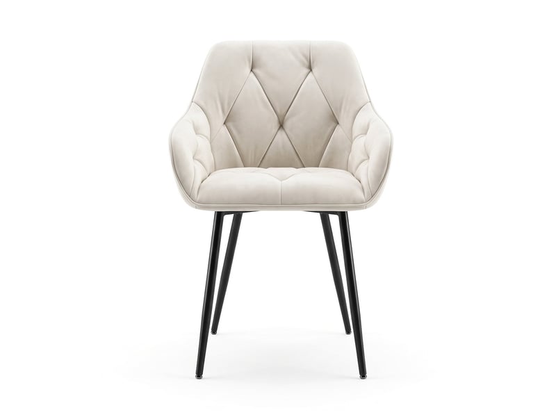 Ensemble table et 6 chaises salle à manger, table extensible 118-157 cm coloris bois, chaises modernes dossier ergonomique assise rembourrée - Conforama E