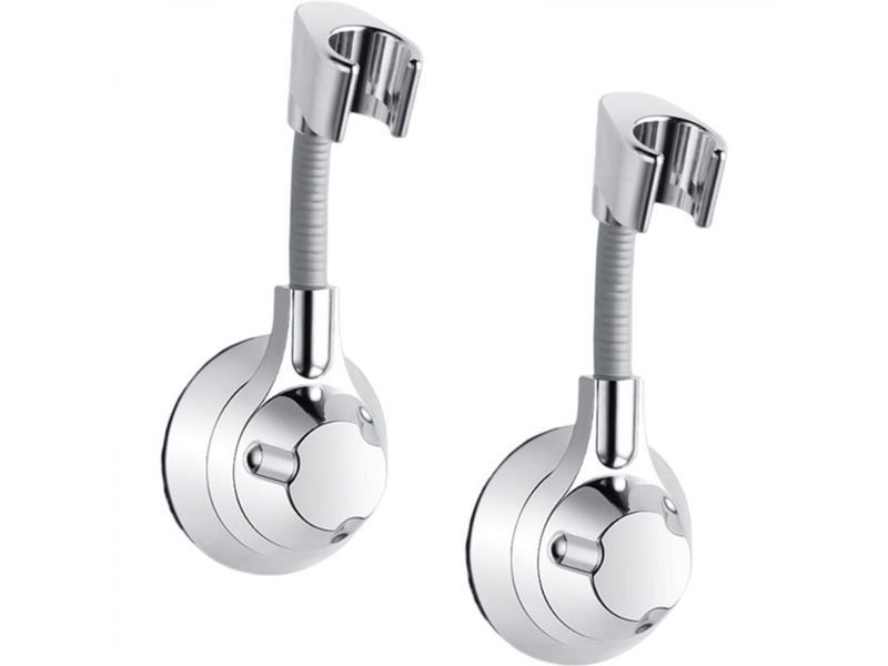 200 pièces support pommeau douche réglable sans perçage 2 pièces argent - Conforama A