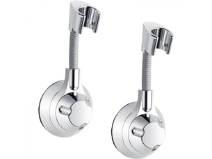 200 pièces support pommeau douche réglable sans perçage 2 pièces argent