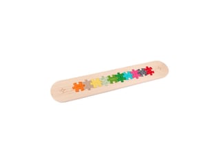 Passerelle muffik et 10 nano puzzles - 11 pièces, bois, multicolore