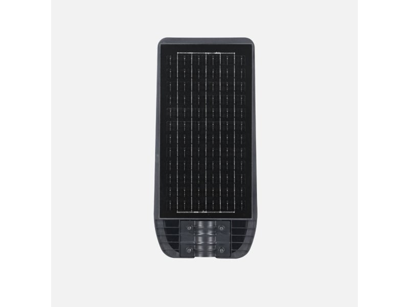Lampadaire solaire led fabrilamp bazan 200 w 2890 lm 6500 k ip65 gris 263382028 - Conforama C
