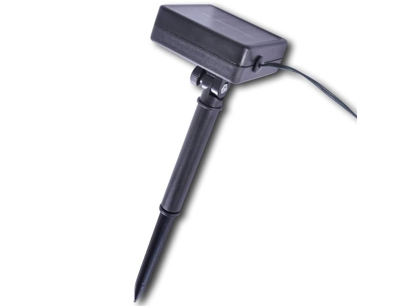 Guirlande lumineuse, éclairage de noël solaire à led 24 lumières 3,8 m 2 pcs cf62453 - Conforama D