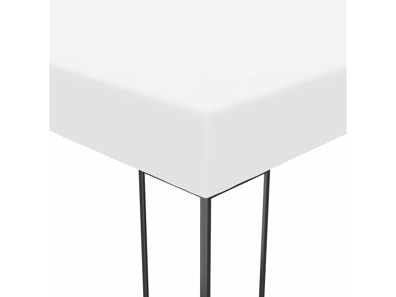  Chapiteau de jardin avec guirlande lumineuse à led 3x3 m blanc cf62475  - Conforama E