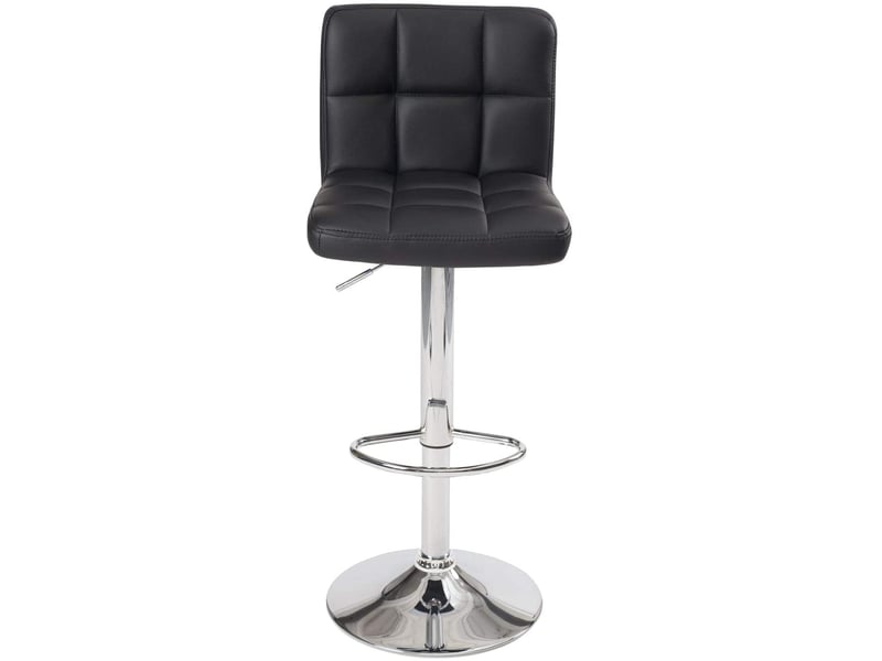  Lot de 2 tabourets de bar réglables pivotants sivan noir 116 SIVAN - Conforama B