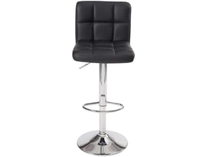 tabouret de bar assise réglable en hauteur KAYELLES 116 SIVAN - noir hauteur d'assise 81 cm vendu Par paire