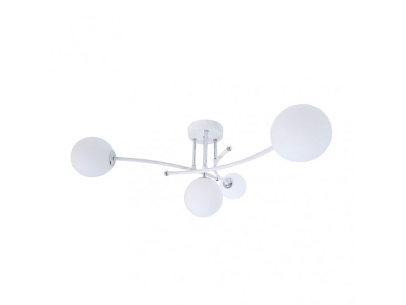  Fabrilamp la habana, lampe, moderne, 4 x g9, blancchromé, 25 x 59 x 59 cm 154554001 - Conforama A