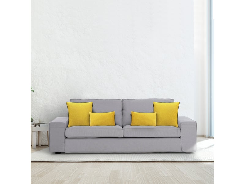 Housse de coussin carrée fuji 45 x 45 cm (5 pièces) sans garniture  - Conforama C