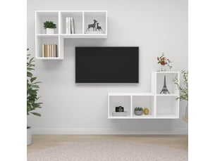 Meuble tv coloris blanc  <strong></strong>  <strong></strong>