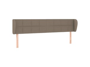 Tete de lit A poser largeur 163 cm taupe