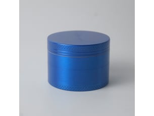 Moulin à herbes, broyeur à herbes sèches portable en alliage de zinc, diamètre40mm,bleu