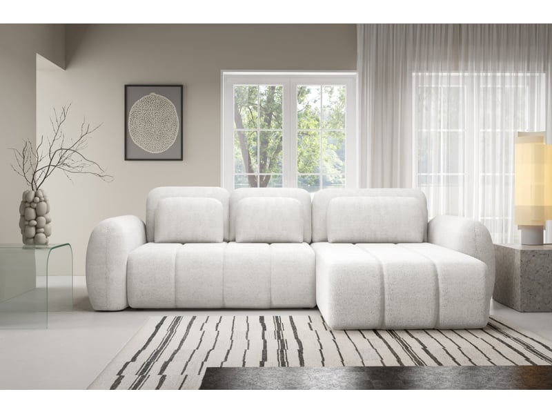  Canapé d’angle contii l premium avec fonction de couchage couleur : quelle 01  - Conforama B