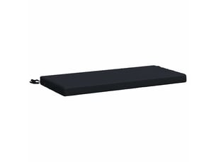 Coussin de banc, coussin d'assise, coussin de canapé soest 100 % polyester bleu foncé 80 x 40 x 5 cm cf53136