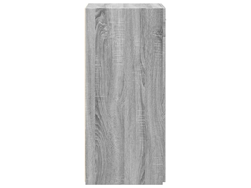  Buffet - bahut - meuble de rangement sonoma gris 50x42,5x93 cm bois d'ingénierie  - Conforama E