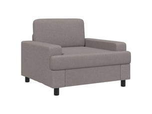 Fauteuil relax manuel VIDAXL  Polyester marron