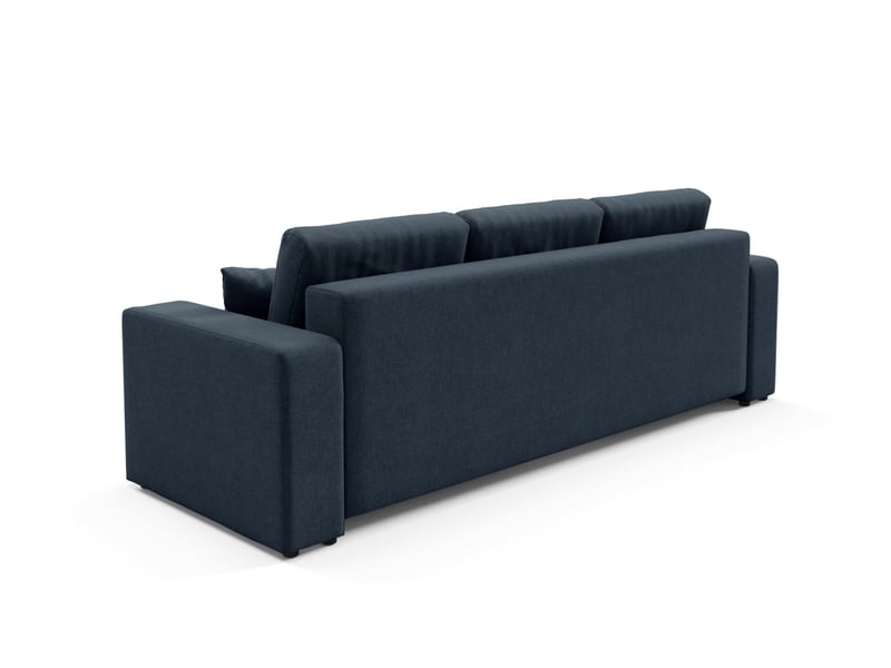 Canapé convertible molinio bleu - Conforama D