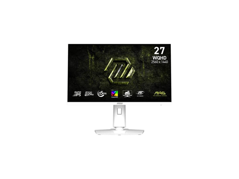  Ecran gaming 27 pouces quad hd 2560x1440 320 hz 0,5 ms vesa blanc MAG 274QRFW X32 - Conforama A