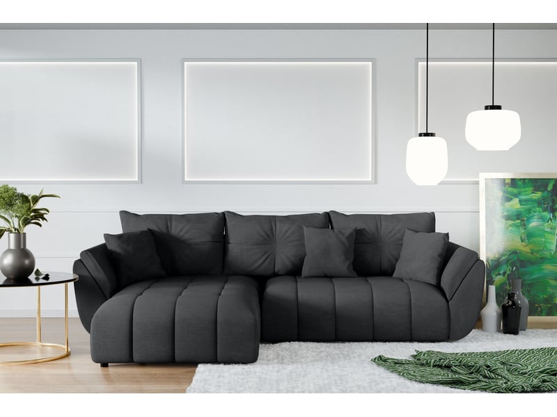 Canapé d angles convertible verciani canapé méridien gris foncé Verciani - Conforama C
